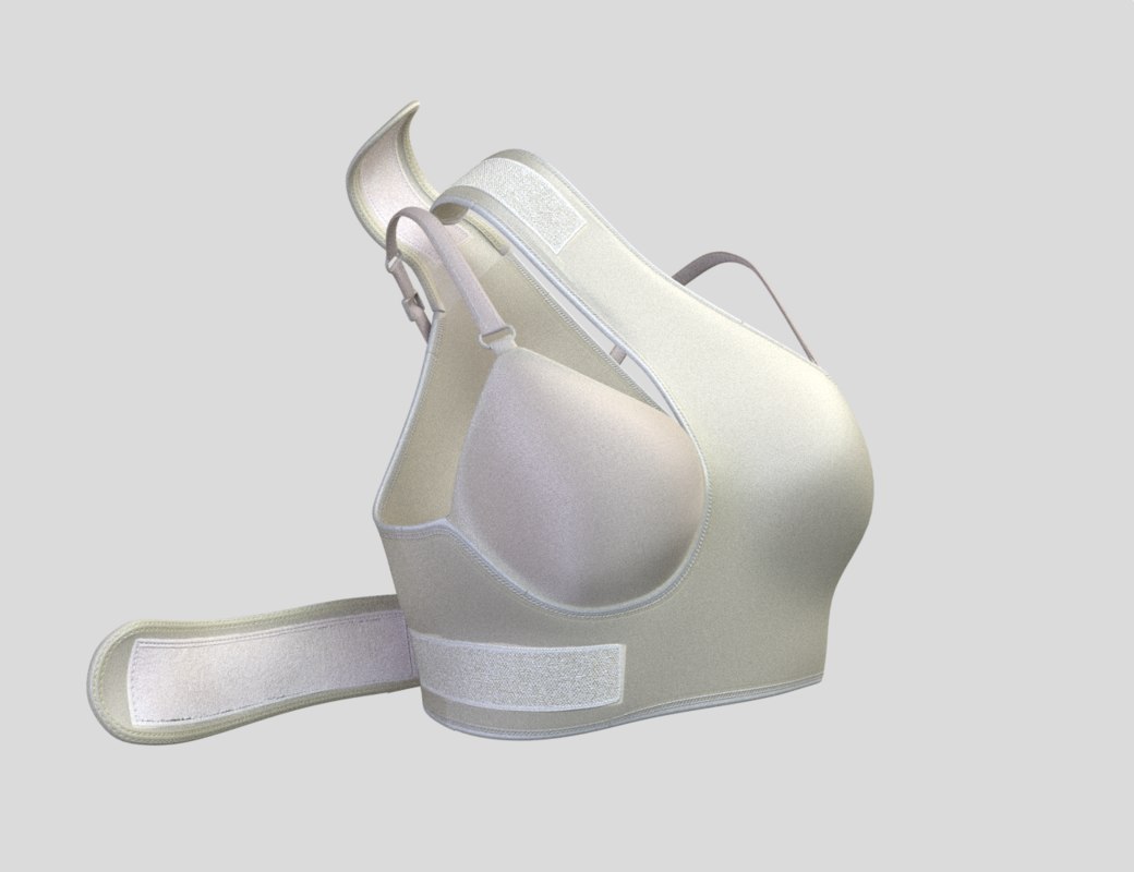 Bra mastectomy patient 3D model TurboSquid 1257031
