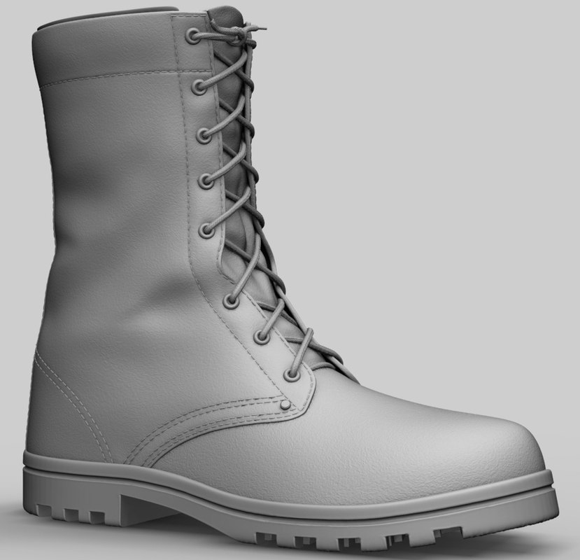 zbrush combat boots