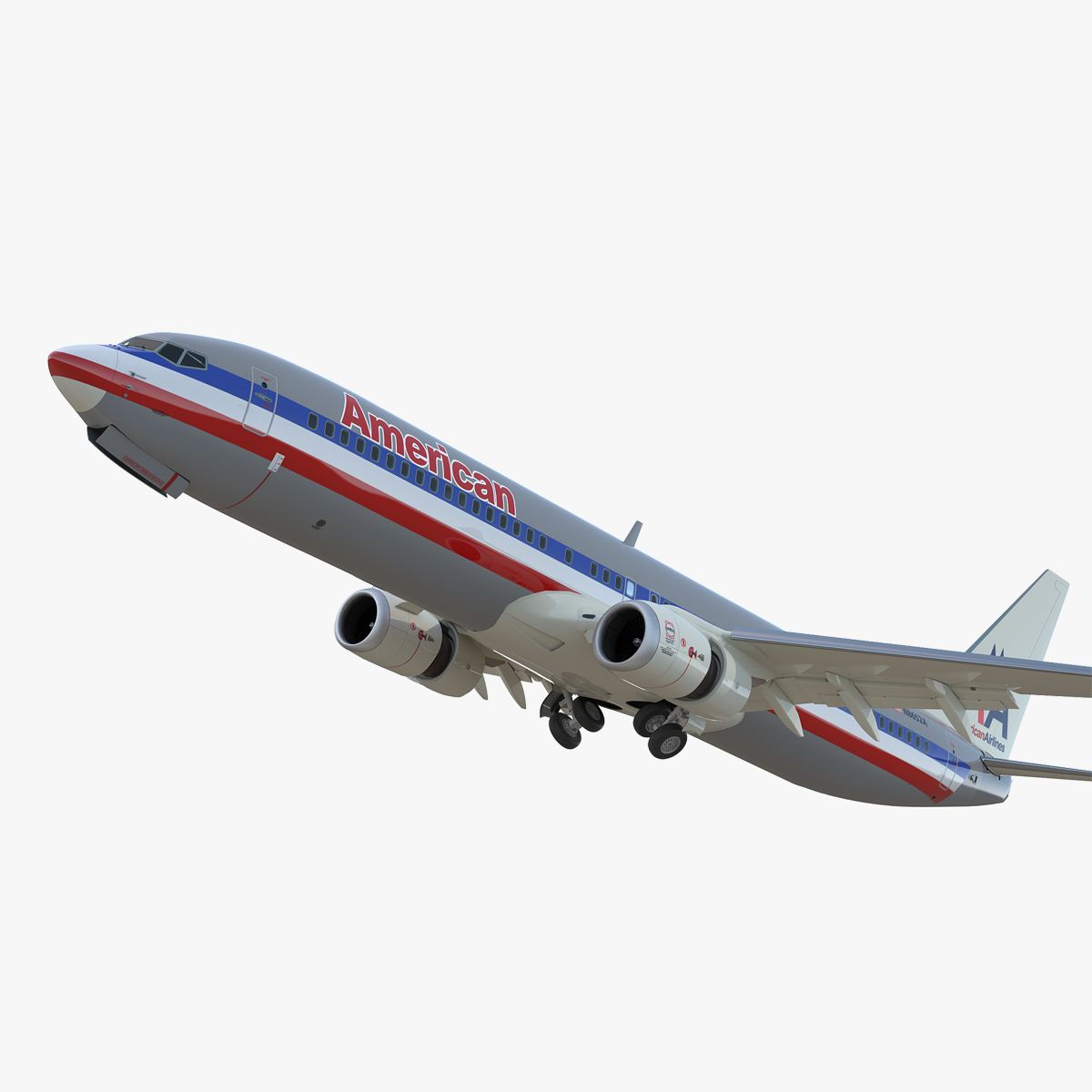 Boeing 737 900 Er American Airlines Mit Manipulierter Kabine