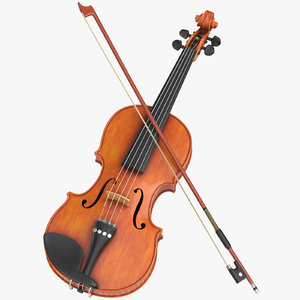 3D violin model
