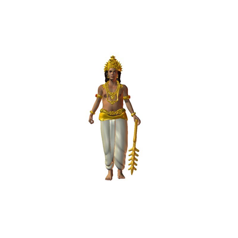 Devendran Indian God 3d Model Turbosquid 1257343