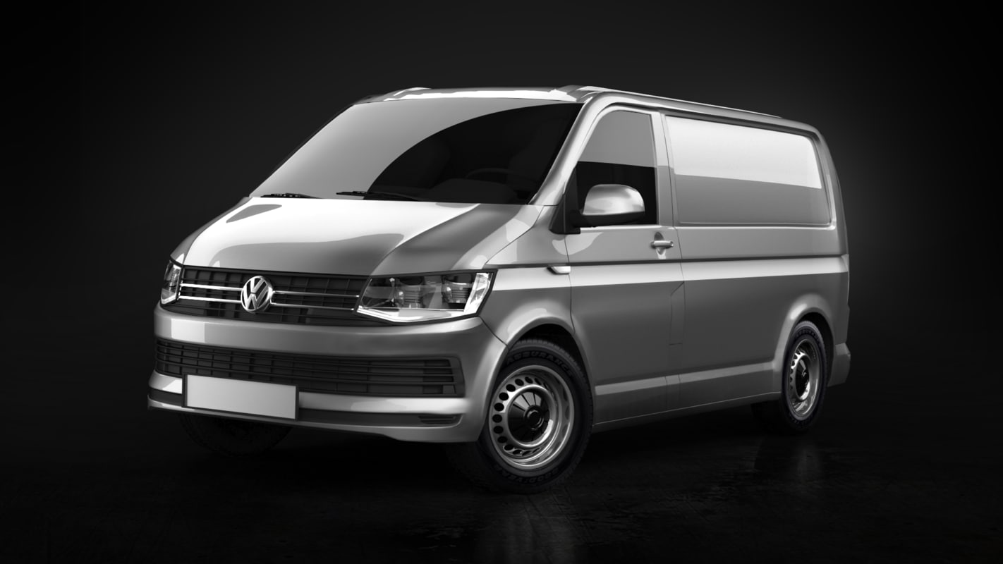 3D exterior volkswagen transporter t6 model - TurboSquid 1257596