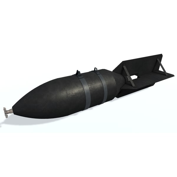 3D air bomb f b model