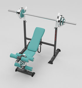 weight bench 3D model