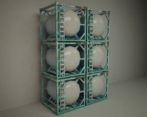 tank container 3D model