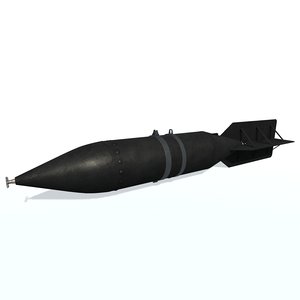air bomb f b 3D model