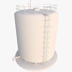 industrial tank 3D model