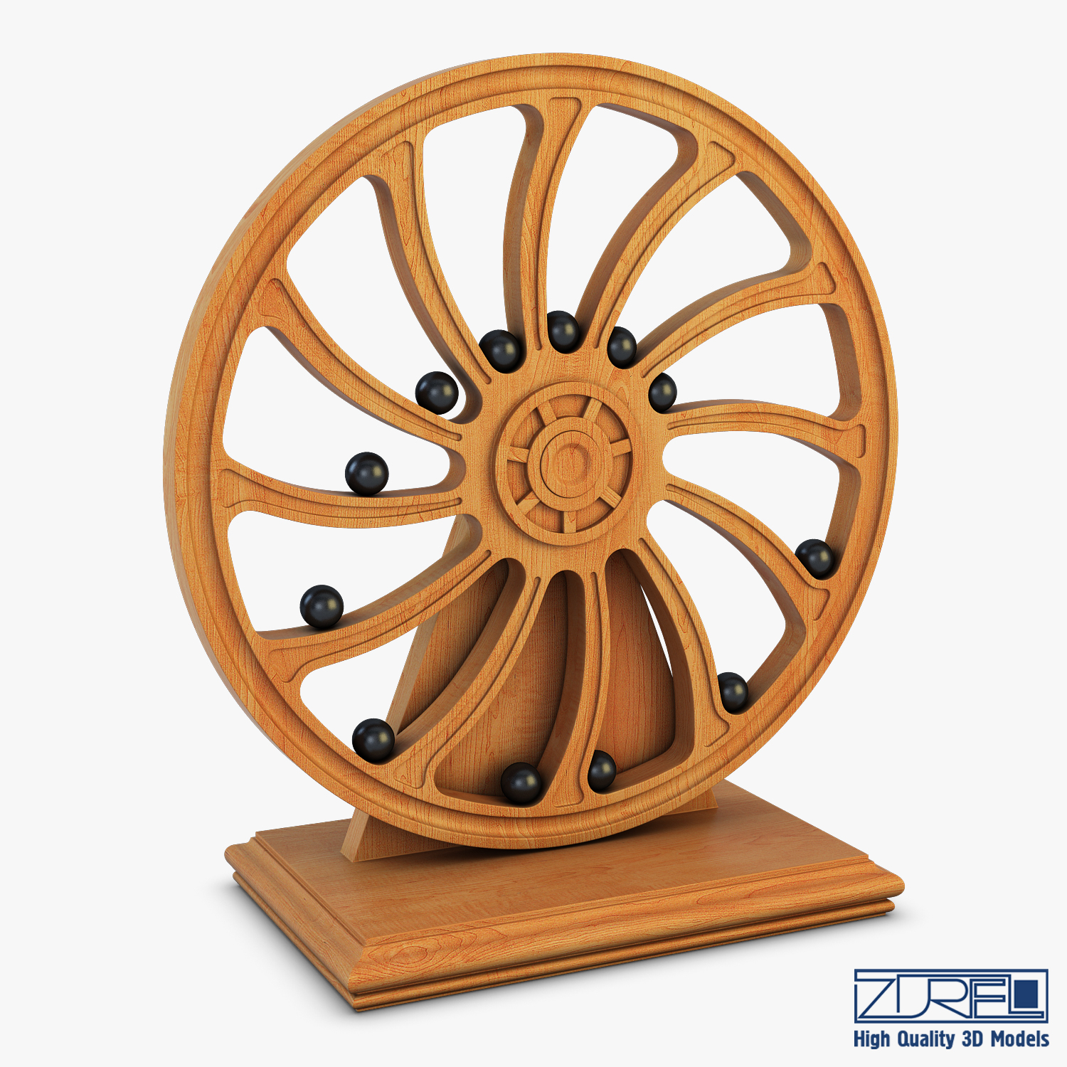 Perpetual Motion Machine Model TurboSquid 1258016