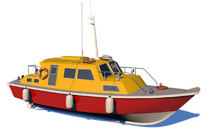 boat lifeboat 3D