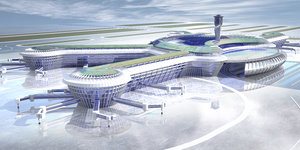 airport 3D model