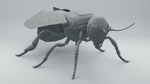 3D bee model