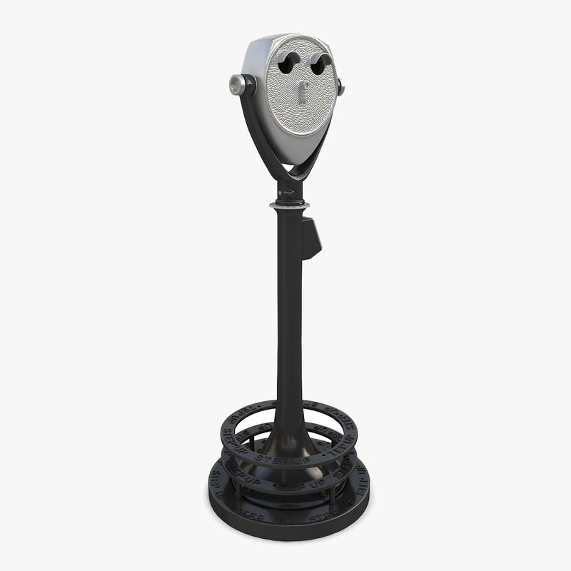 coin operated binocular x