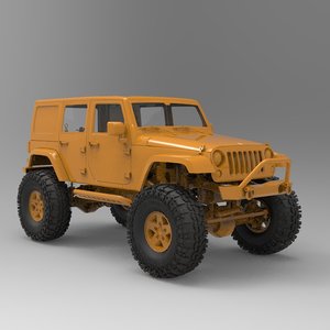 jeep wrangler 3D model