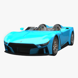 3D apex concept roadster