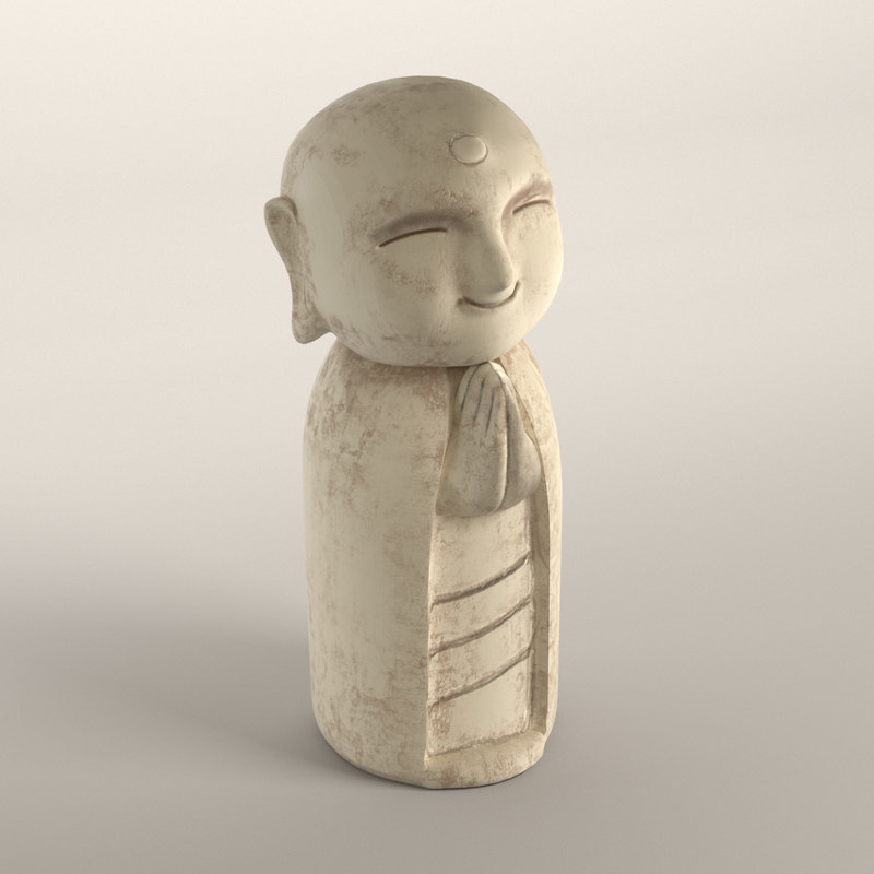 Estátua de Jizo Modelo 3D TurboSquid 1256800