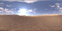 Early Midday Desert HDRI Sky