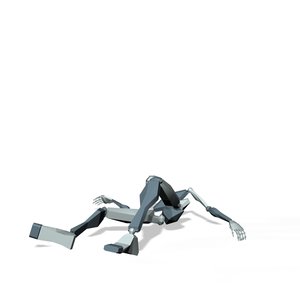 Solider run and falling down T03