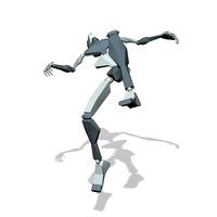 Solider run and falling down T01