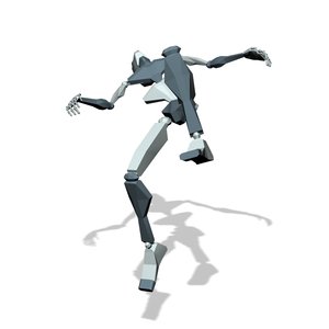 Solider run and falling down T01