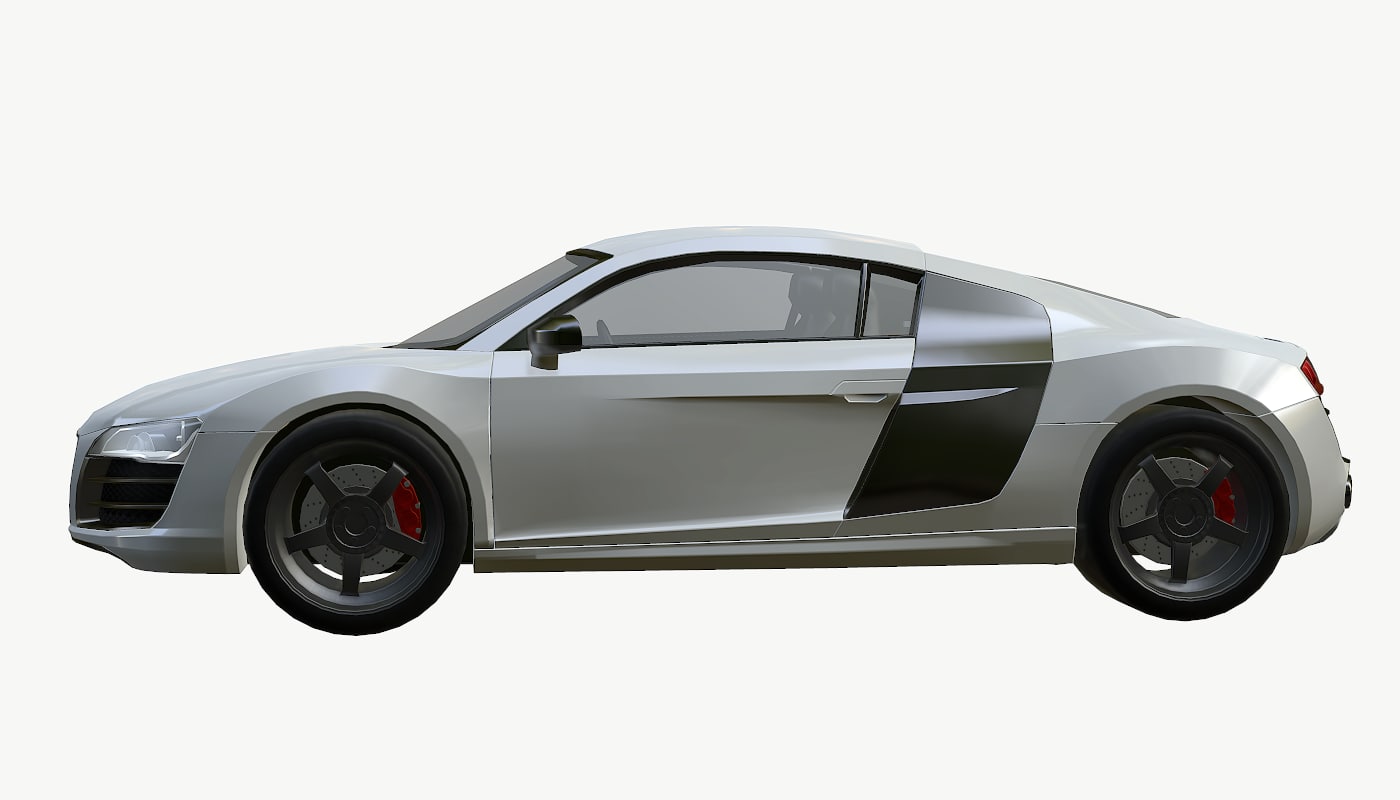 Audi r8 3d model