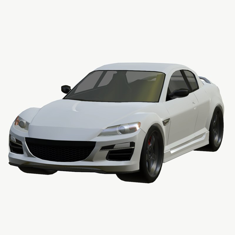 Mazda rx8 3d model