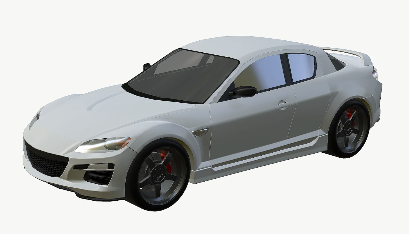 Mazda rx8 3d model