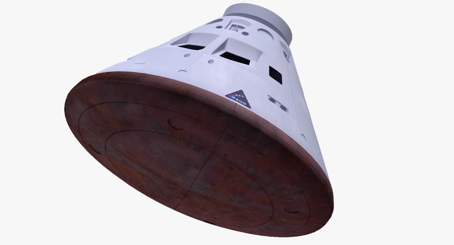 orion space capsule 3d model