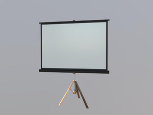projector screen obj free