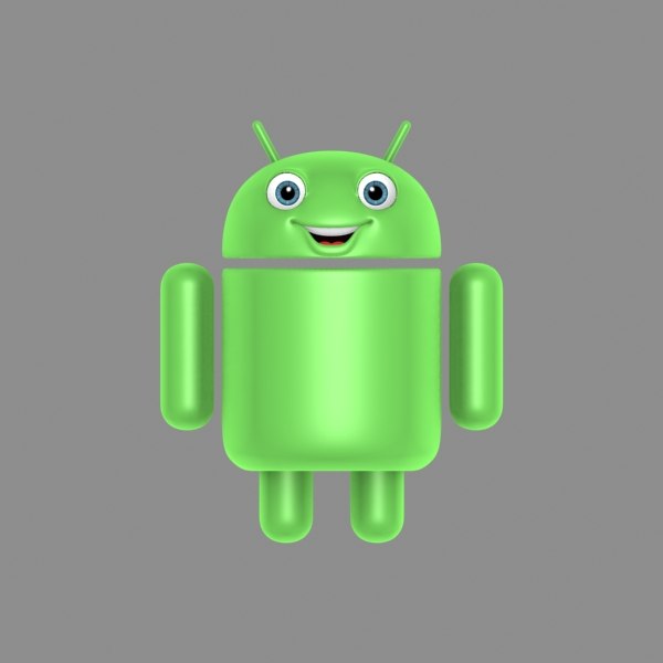 3d cartoon android