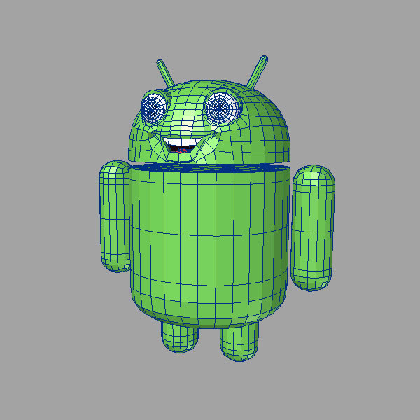 3d cartoon android