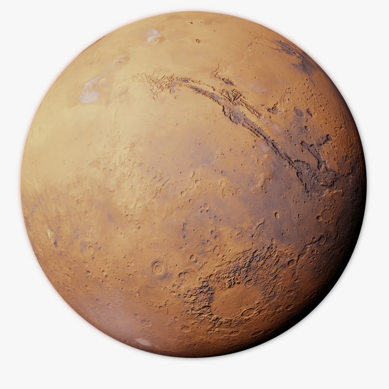 Photorealistic Mars 3d Model Turbosquid 1231854