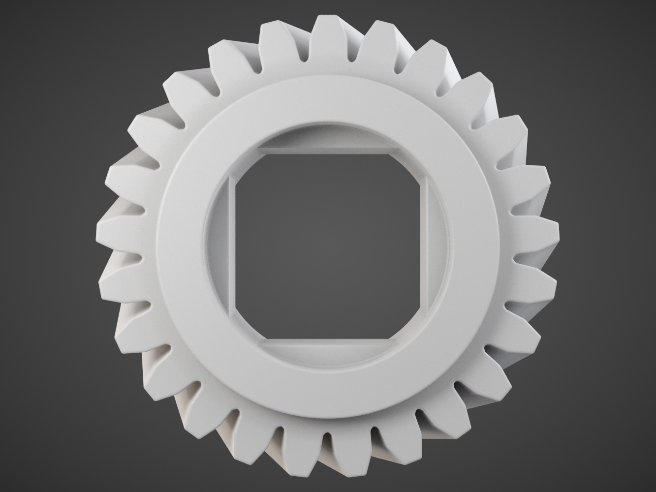 helical gear print 3d obj