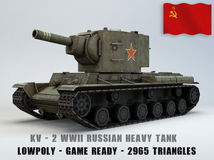 3D soviet heavy tank