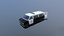 3d police vehicles cruiser truck model