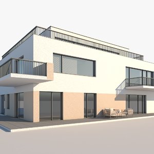 apartment house model