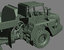 3d articulated truck komatsu hm300