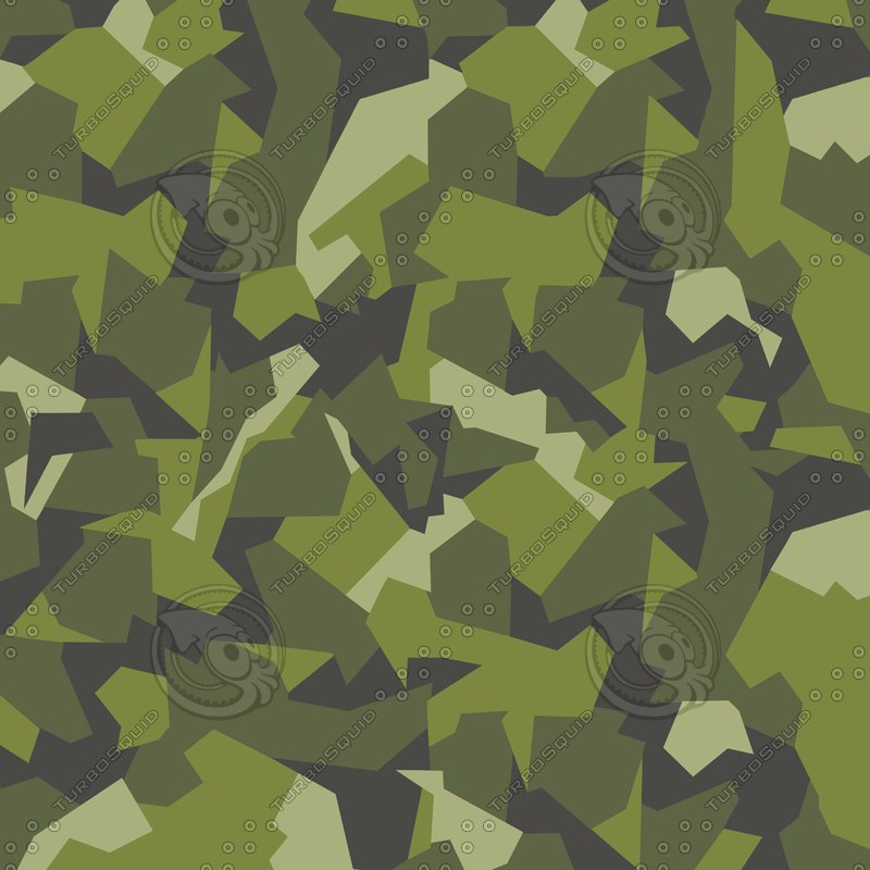 Texture PNG pattern Swedish army