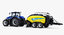 3D agricultural new holland t7