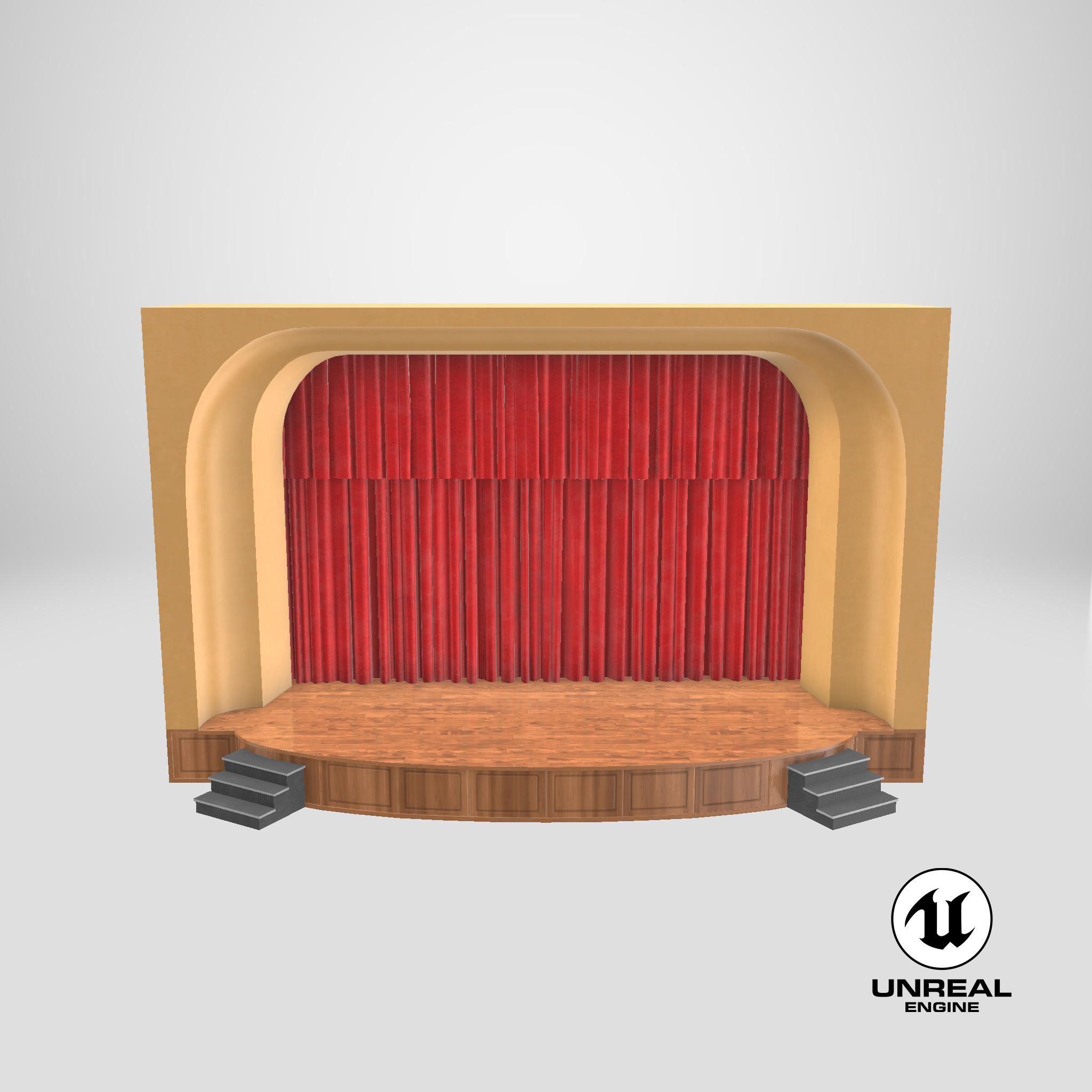 剧院舞台3d模型