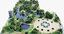 landscape park 3d model