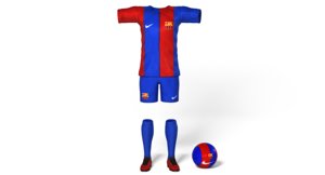 3d football outfit ball