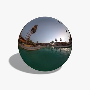Pool Arizona Sunset HDRI