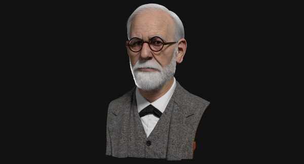 Sigmund Freud 3d Model Turbosquid