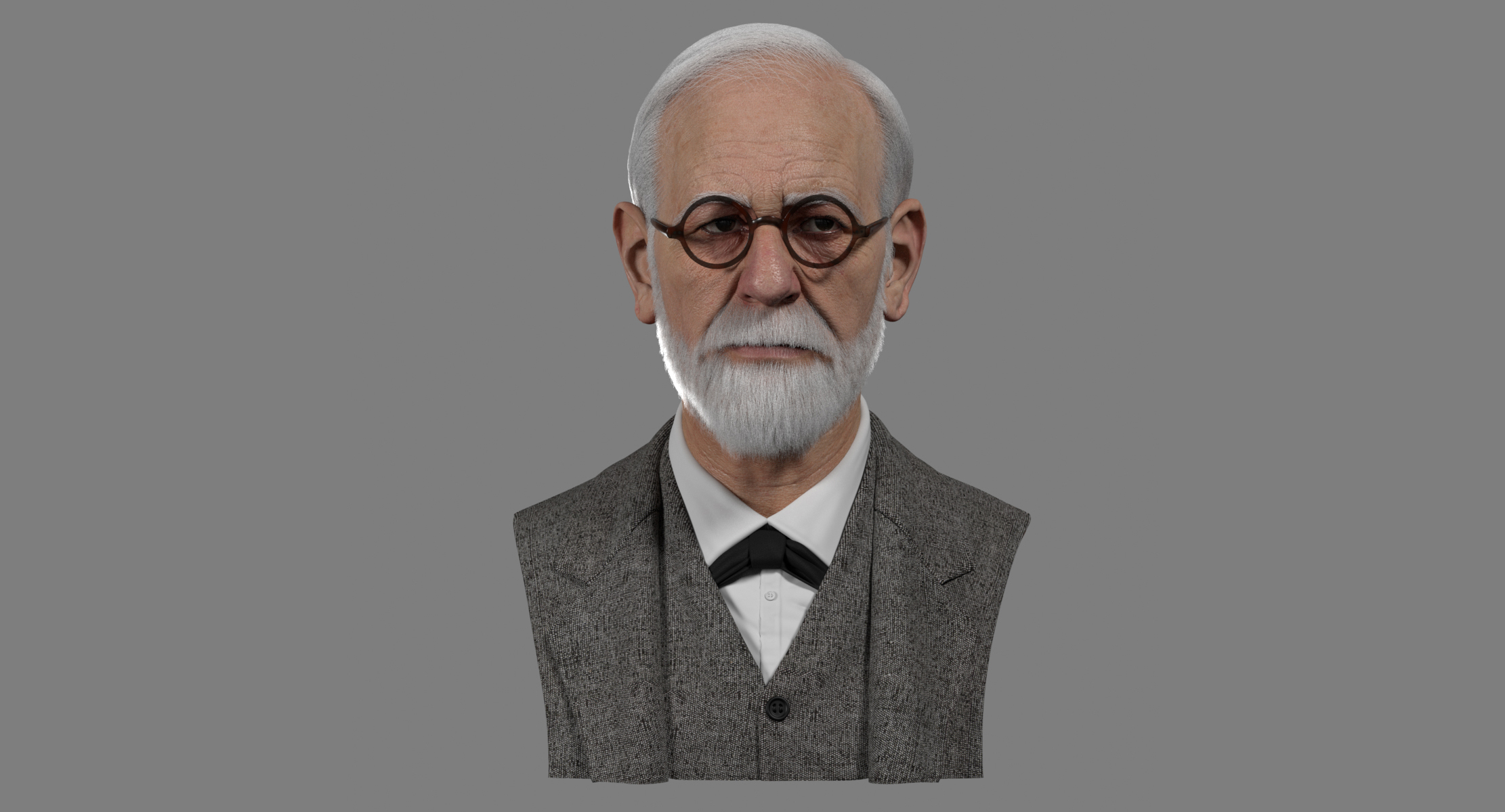 Sigmund freud 3D model - TurboSquid 1184310