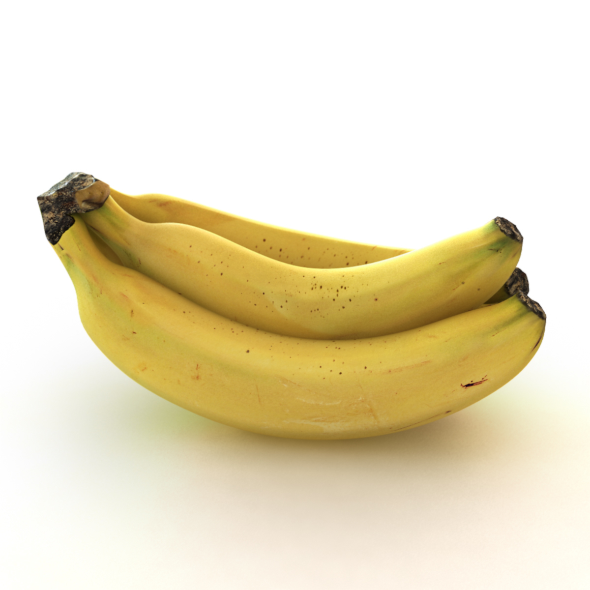 banana realistic 3d model