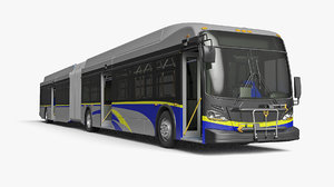 bus vancouver 3D