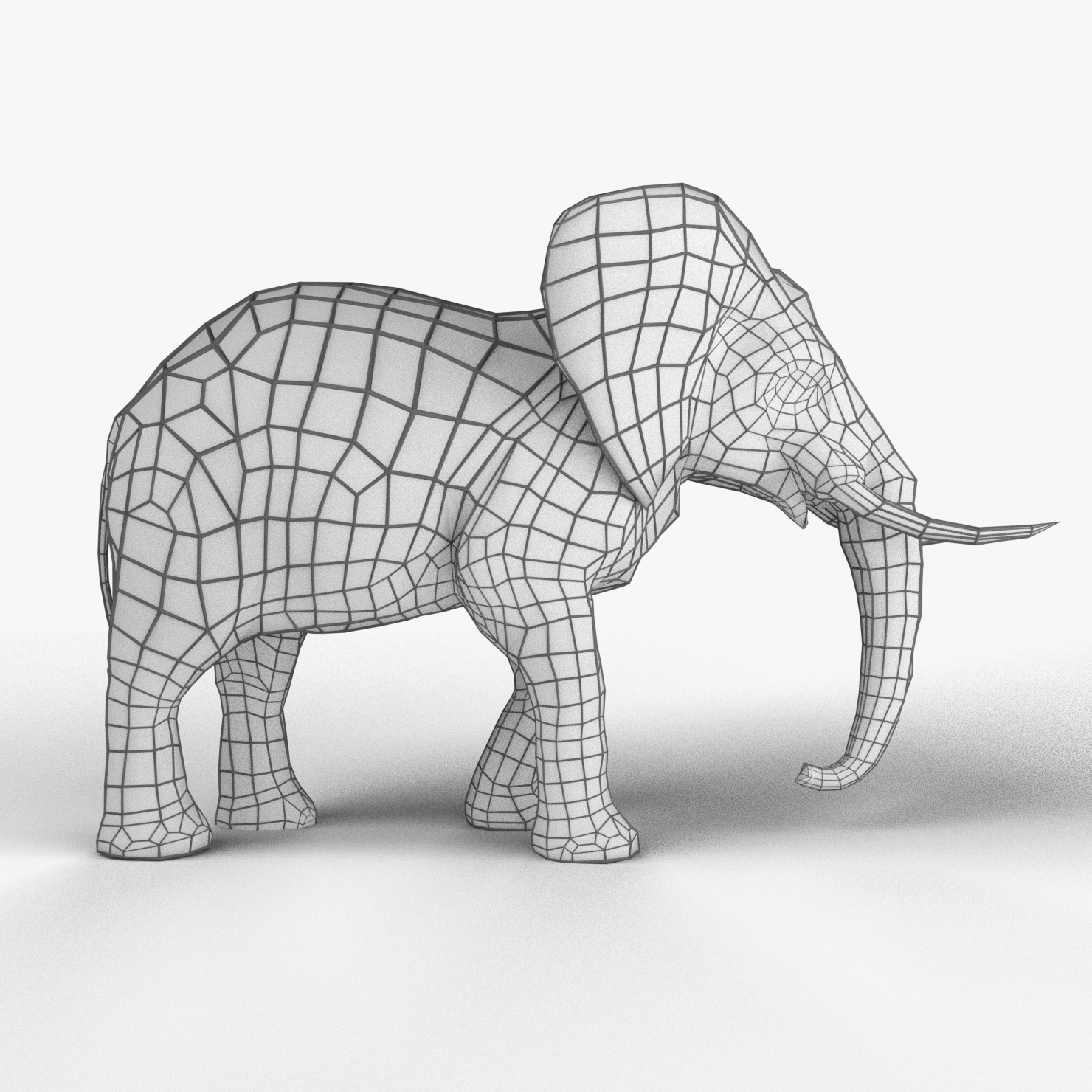 3D model african elephant - TurboSquid 1253200