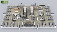 Executive floor plan designer of the Sets for The Office in Egypt
