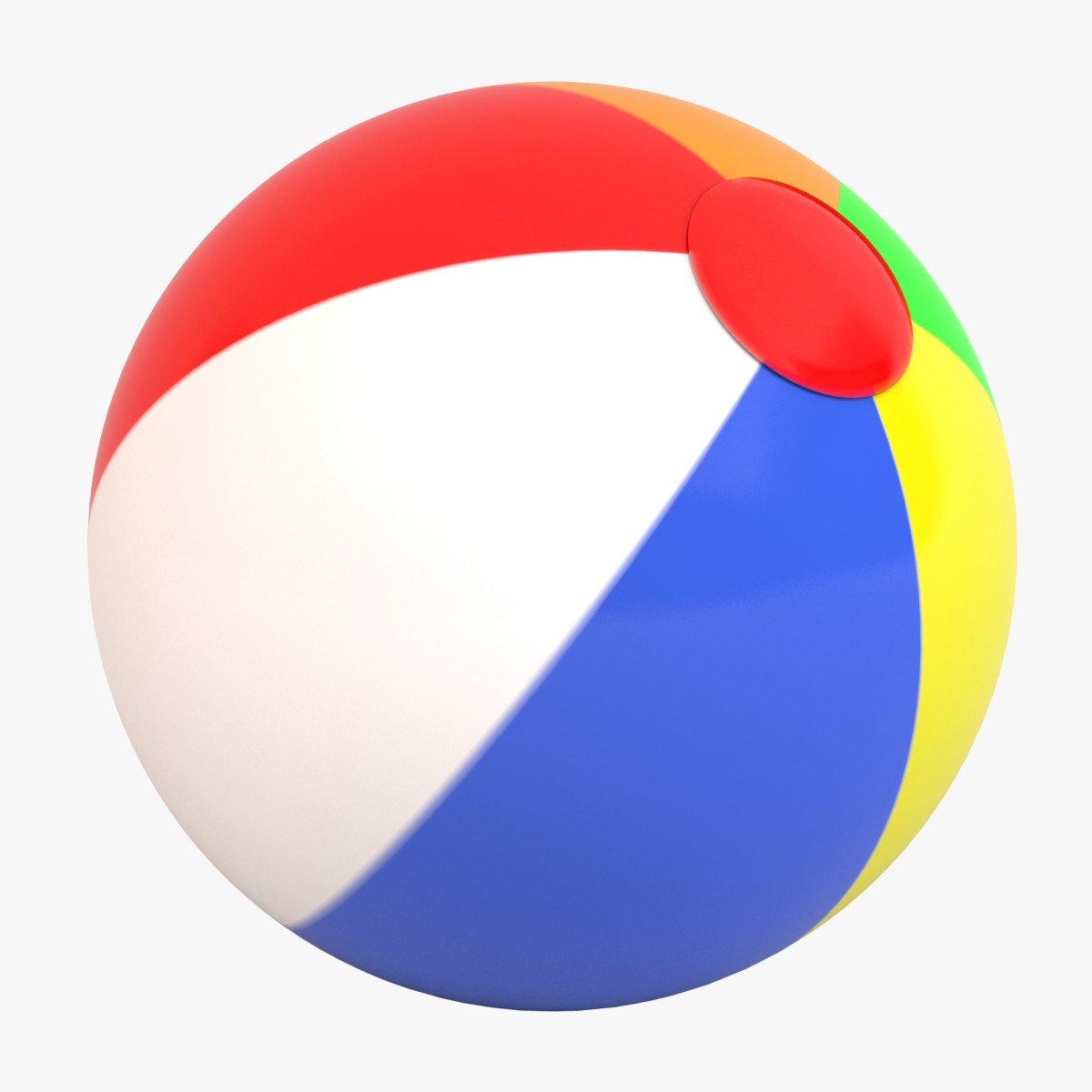 3d beach ball