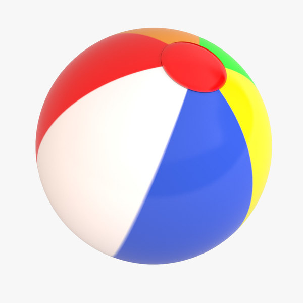 3d beach ball